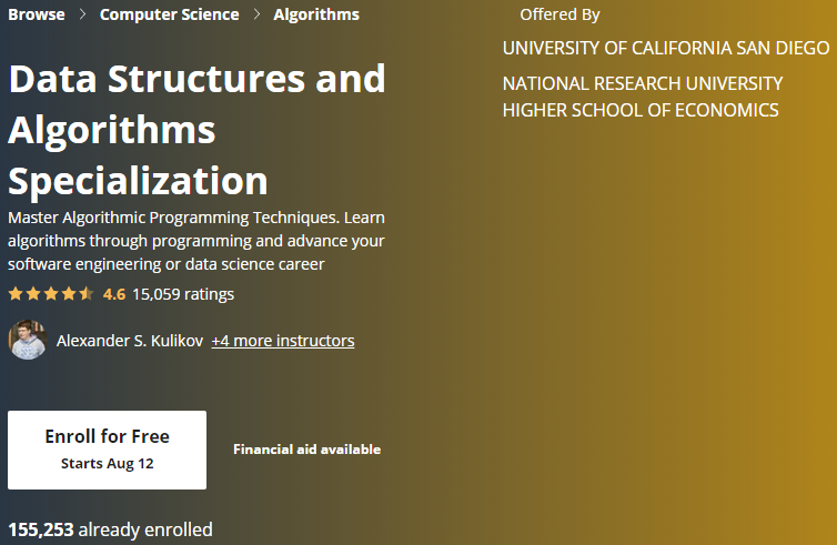 Coursera – Data Structures And Algorithms Specialization 2020-8 ...