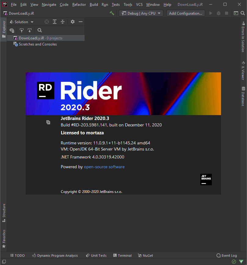 download JetBrains Rider 2023.1.3 free