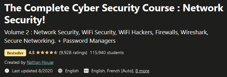 Udemy Cyber Security