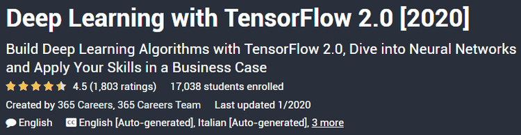 Udemy Deep Learning With Tensorflow 20 2020 2020 1 Wannacrack 4489